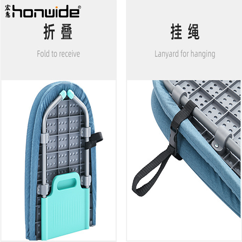 New Design Foldable Tabletop Ironing Board, Hanging Storage,With Cotto –  Honwide Houseware